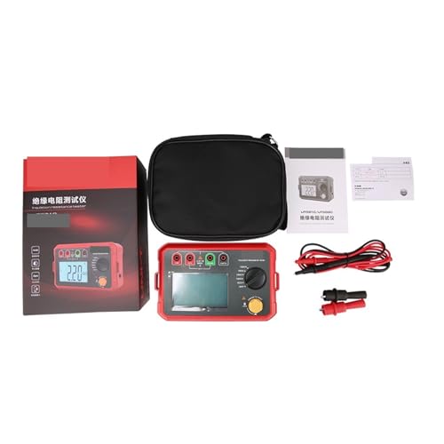 Ohmmètre et testeur de résistance d'isolation terre 1000V 2500V
