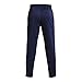 Under Armour Mens ArmourFleece Straight Leg Pant, (410) Midnight Navy / / Black, X-Large