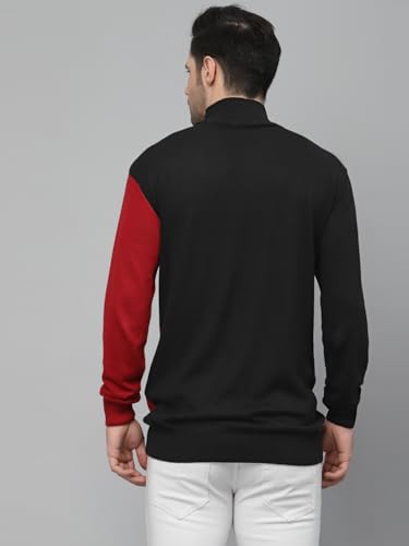 Image of Style Quotient Mens Grey Solid Sweaters