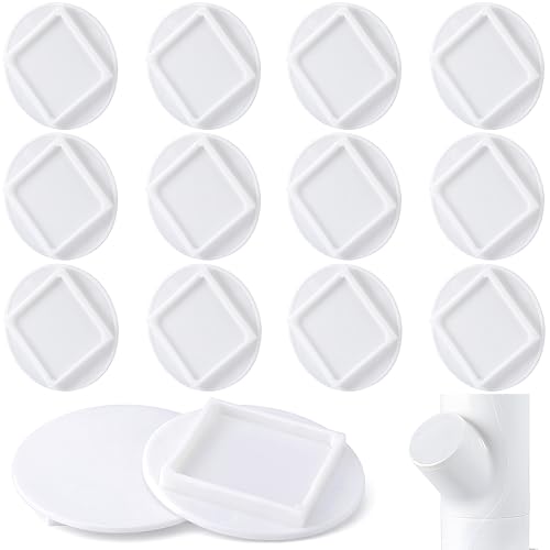 EBaokuup 12 Pcs Hydroponics Pod Caps with Colored Lables, Grow