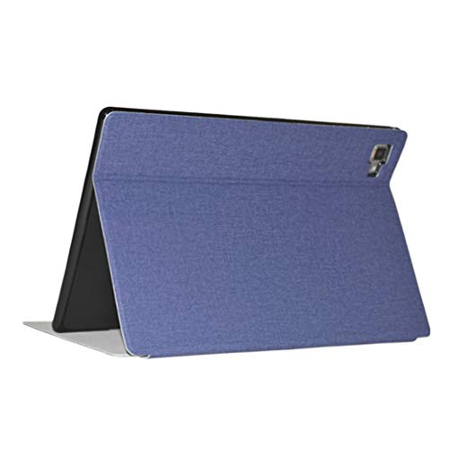 Zshion Business - Funda para tablet Teclast P20HD/Teclast M40, piel sintética, con función atril, color azul