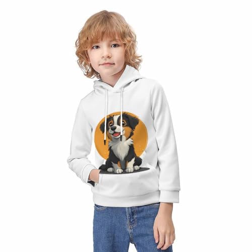 Pullover enfant motif chiot pour journées de jeux dynamiques - 3