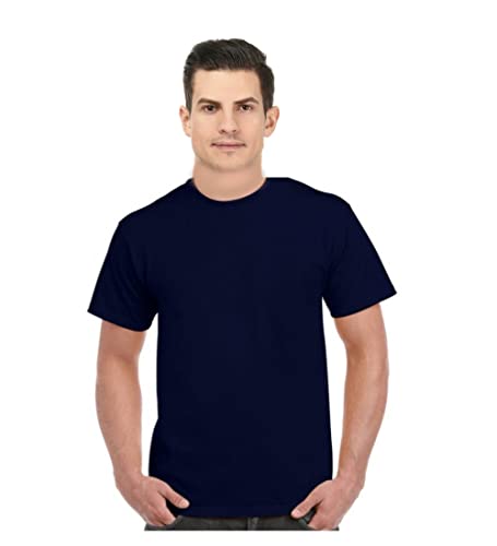Image of Titox Regular Fit Pure Cotton Round Neck T-Shirt for Men & Women