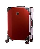 Andiamo Classico Suitcase with Built-in TSA Lock - Zipperless 20 Inch Hardside Carry On Bag-...