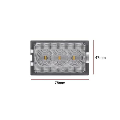 Luz trasera placa matrícula para Land Rover Discovery y Range Sport 3