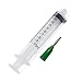 25-Pack 10ml 10cc Industrial Syringes with 14 GA 1/2