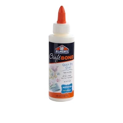 ELMERS Craftbond Quick Dry Glue, 4 Oz (E6001)