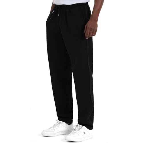 ROSS CAMP Jogginghose Herren – Sporthose Lang Baumwolle, Freizeithose...