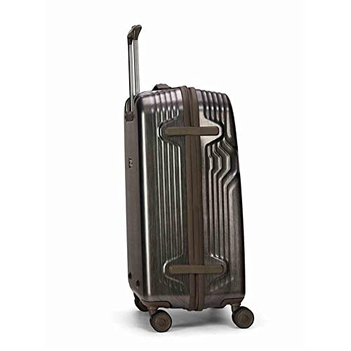 Image of Carlton Fremont | Cabin Trolley Bag, 56 Cm Small Hardsided Luggage | 8 Wheels, TSA Lock | Polycarbonate | Premium Suitcase for Travel | 5 Year International Warranty | Gun Metal