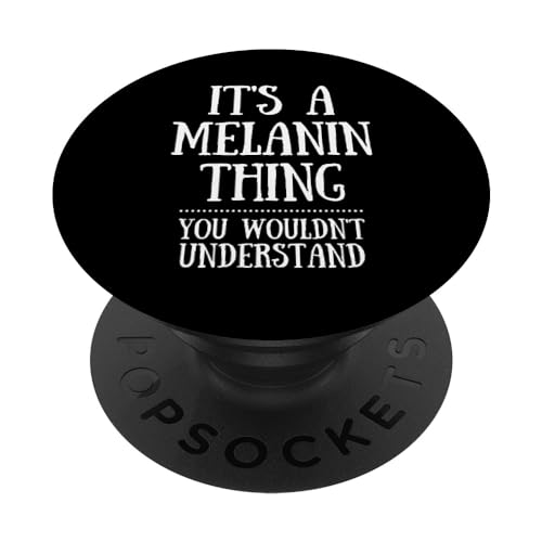 Brown Skin Black Pride Black History Juneteenth Melanin PopSockets PopGrip Interchangeable