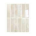 DAGOU Peel and Stick Backsplash 3D Wall Tiles,Self-Adhesive,Oil Proof,Waterproof, Removable Wall Panels for Kitchen & Bathroom,Modern Design, Easy Install (10.7ft?12x9 inch,14 Pack) (Beige)