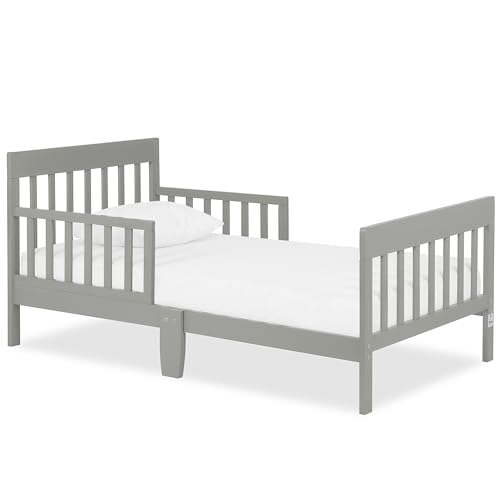 Image of Dream On Me Finn Toddler Bed, GREENGUARD Gold, Pinewood, Cool Grey