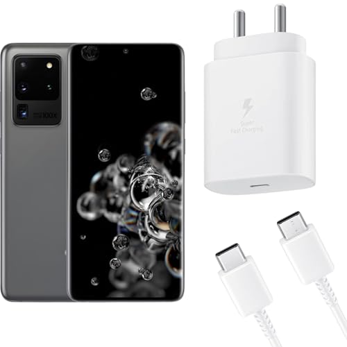 Image of Original 25Watt Charger Super Charger Compatible for Samsung Galaxy S22 Ultra /S22+ /S22 /S21 Ultra /S21 Plus 5G /Note 20 Ultra /S20 /S20 Ultra- White