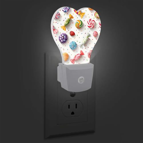 Luces nocturnas LED auto-regulables para pared 2 unidades miniatura 1