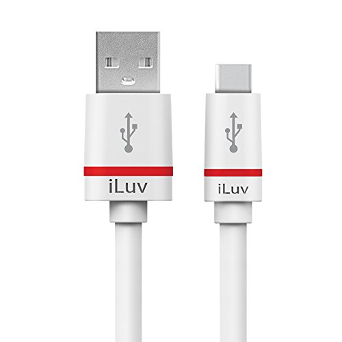 iLuv 3 Ft. Premium Micro USB Charge / Sync Cable For Smartphones - Retail Packaging (iCB55, White)