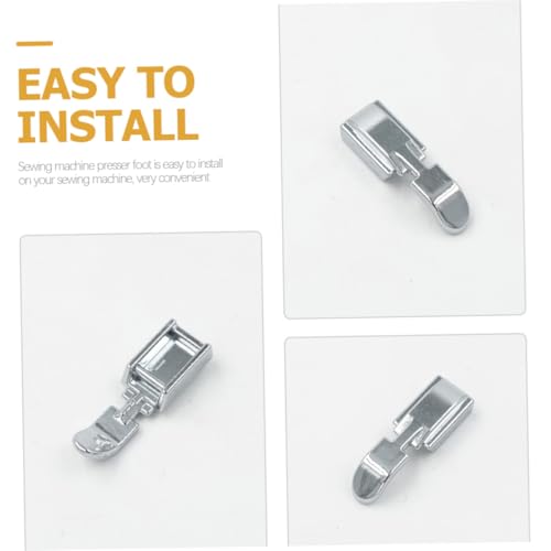 Set 4 Piezas Pies Prensatelas Multiusos para Máquina de Coser miniatura 7