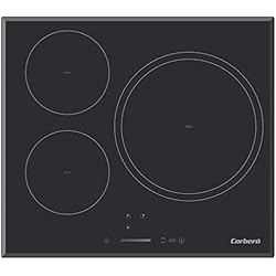 Corbero Ccibr7203 Corberó CCIM3FBS320 Placas de Inducción de 60 CMS 3 Zonas, Potencia 7100 W, Control Slider Touch Control, 3 Boosters