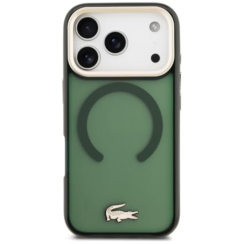 Coque iPhone 17 Pro Lacoste Sinople transparente MagSafe anti-chocs - 2