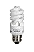 Ecospiral 3772 13 watt (60 watt equivalent) 900 lumens mini spiral CFL, warm white