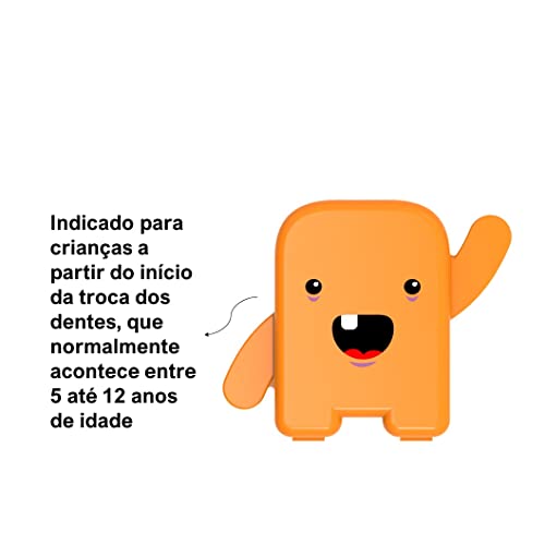 Angie Porta Dentinhos Laranja Laranja