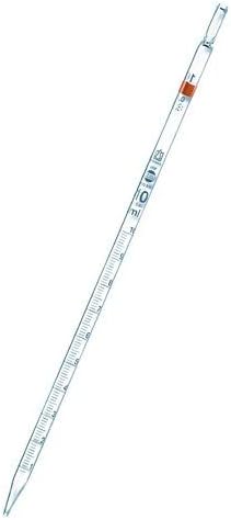 BrandTech 27513, 10 mL Class AS, USP, Certified Glass Graduated Pipette (2 Packs of 12 pcs)