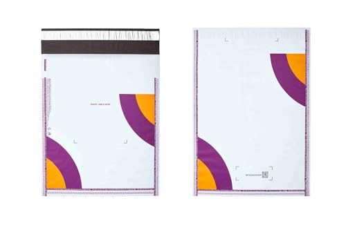 SE Packaging Meesho Polybag Opaque with Barcode (10x14 Inch) without POD (52 microns) Tamper proof Security bag/Plastic Courier Bag/Polybag/Shipping Bag/Pack of 50