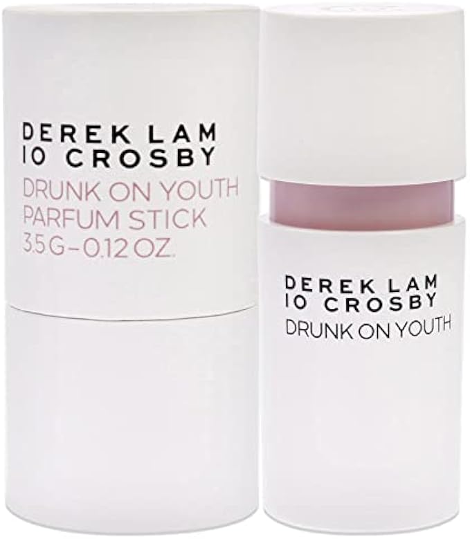 Derek Lam 10 Crosby - Drunk On Youth - 0.12 Oz Eau De Parfum - Solid Stick Perfume For Women - Fruity And Floral Scent - Apple And Honeysuckle Accords