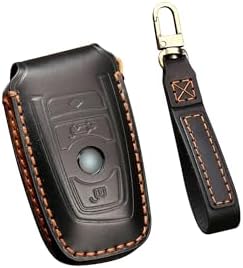 Leder-Schlüsselhülle Für BMW – Kompatibel Mit 2er, 3er, 5er, 7er, X1, X5, IX, I4 & Mehr (2023-2025)