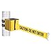 Belt Barrier, Yellow, Wall Mt, 15ft.L
