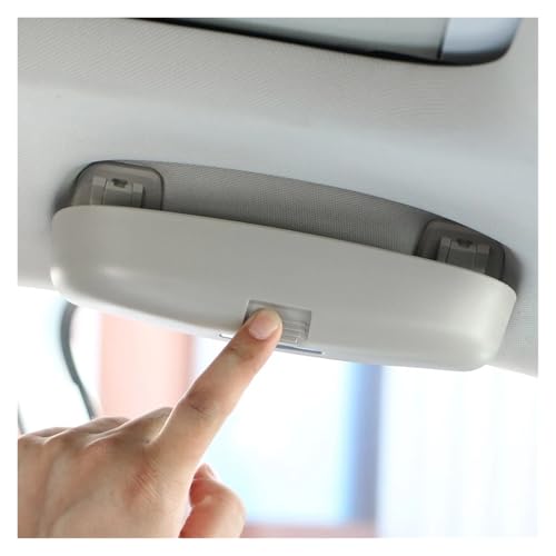 Boîte de rangement beige de qualité pour lunettes VW T-roc - 2
