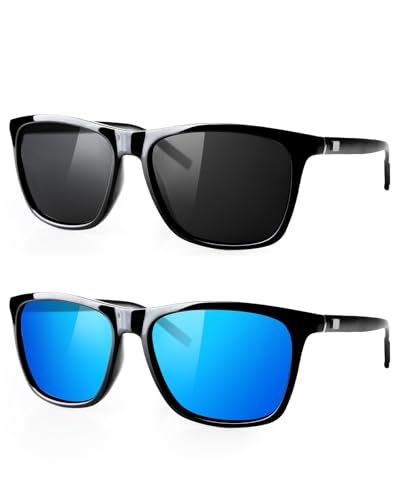 Night Vision Glasses for Men Women, HD Anti Glare Polarized Night Driving Glasses,Al-Mg Metal Legs