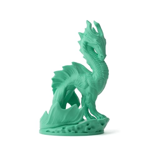 Image of Prusament 3D Printer Premium Filament PETG Prusa Pro Green 1.75mm - 1kg Spool - High Precision ±0.02 mm - Low Stringing - Strong Layer Bond - No Tangling - Ideal for Beginners & Professionals