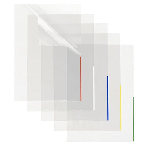Index Sichthülle, PP, A4, trans- parent, Indexstreifen gelb, oben