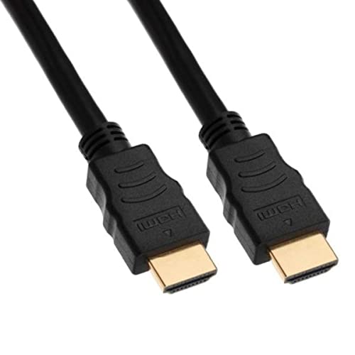 Cable Builders Short Hdmi Cable [2-Pack], Uhd Ultra High Speed Hdmi 2.0 With Ethernet, 4K@30/50/60Hz, 1080P/2160P, 18Gbps, 3D, Audio Return, Molded (2Ft (2-Pack) #TOP3