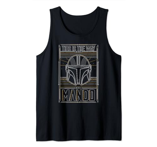 Débardeur Star Wars The Mandalorian coton anti-transpiration This Is The Way