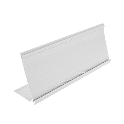 Preisvergleich Produktbild RROVE Schreibtischplakette Golden Silver Sign Aluminium Alloy Name Schreibtischplakettenhalter Office School 9x24cm