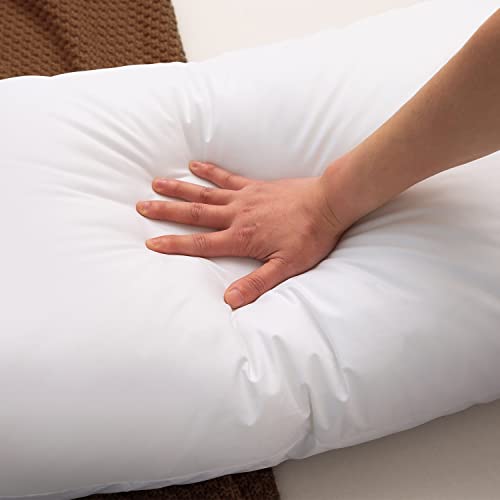 Elemuse Extra Long Full Body Pillow Insert For Adults, Ultra Soft Dakimakura Pillow For Anime, Bed Pillow For Side Sleeper, 63 X 20 Inch (160 X 50Cm) #TOP6