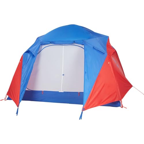 Marmot Limestone Family Camping Tent with Rainfly, Victory Red, 4 Person