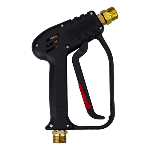 Sillar Professional Pistola de alta presión rosca exterior M22 para Kärcher kranzle Agua Fría y agua caliente limpiador de alta presión HD & HDS como Pistola 4.775 – 026.0 y 4.775 – 466.0