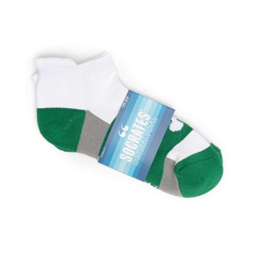 Gone For a Run Inspirational Ankle Socks for Women - Affirmation - Fun Running Socks - Runners Gifts & Motivation - Lucky Socks (Green)