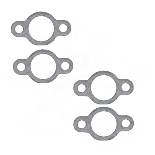 Image of 24 041 49-S Exhaust Gasket Replace Exhaust Manifold Gasket (4 Pack), M143338, yellow