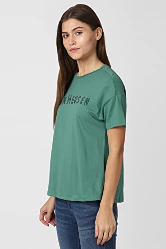 Image of Van Heusen Women's Graphic Regular Fit T-Shirt