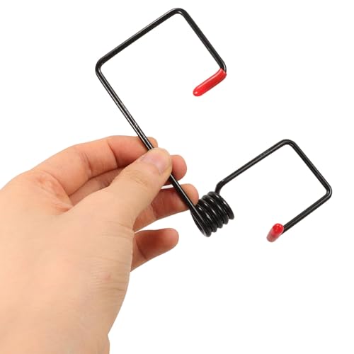 Resorte de brazo de limpiaparabrisas resistente de metal negro 6