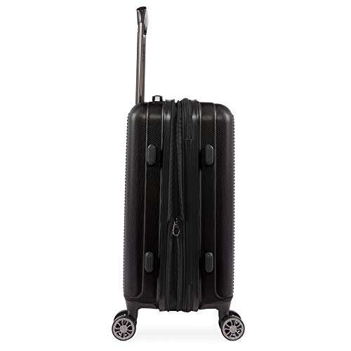 Nelson Spinner Suitcase, Black, Carry-On4