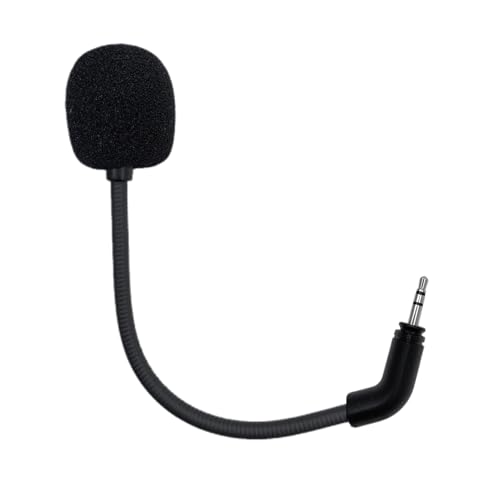 SPTSSWET Micrófono de juego de repuesto compatible con Turtle Beach Recon 500, micrófono de voz, micrófono de voz desmontable, cancelación de ruido, estéreo, jack de 2,5 mm