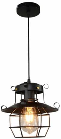 Farmhouse Chandelier, E27 Pendant Light Fixtures Black Dining Room Chandelier Light, Bedroom Chandelier Foyer Lighting Fixtures Ceiling Lights