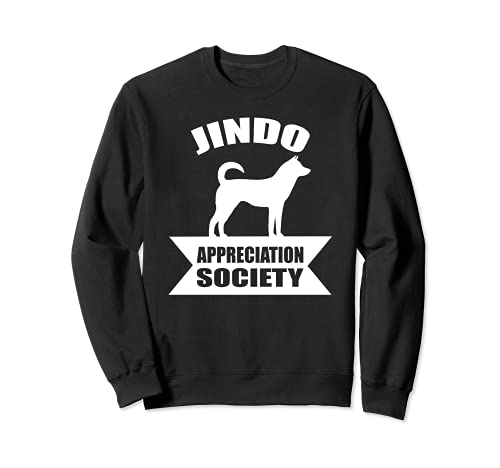 Korean Jindo Dog Sweatshirt, Black