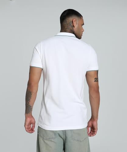 Image of Puma Men's Solid Slim Fit T-Shirt