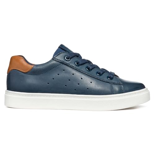 Geox J NASHIK Boy A, Navy/Brown, 38 EU