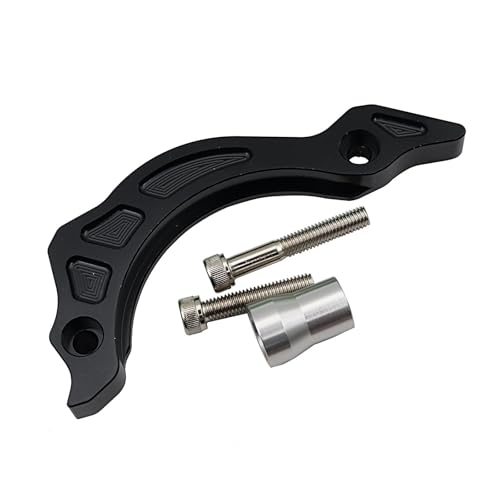 NC250 パーツ マグネトチェーン保護ガイドプレート アンチチェーンデバイス オートバイアクセサリー エンジン 250cc T6 対応(Black)